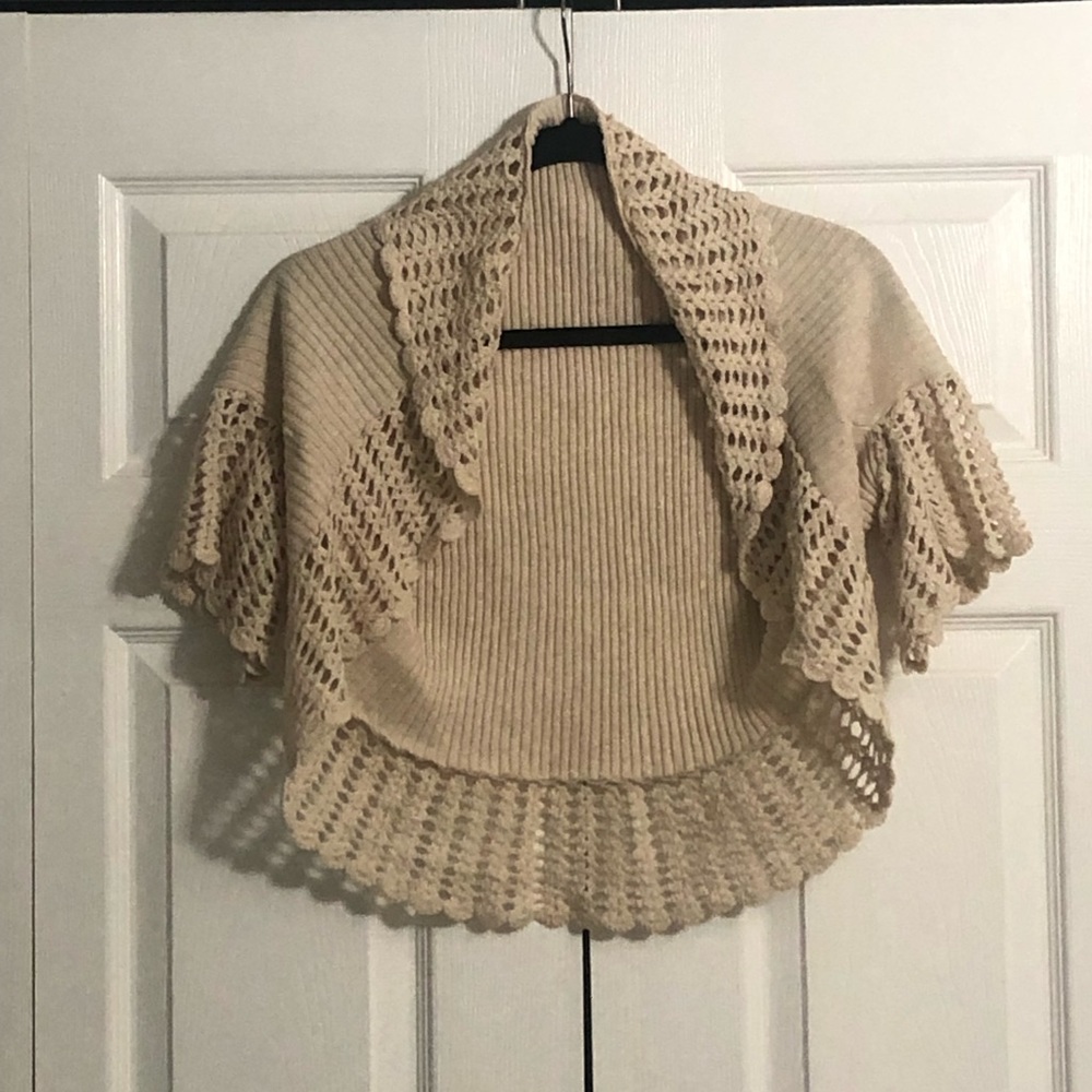 Boho Shrug / Open Cardigan